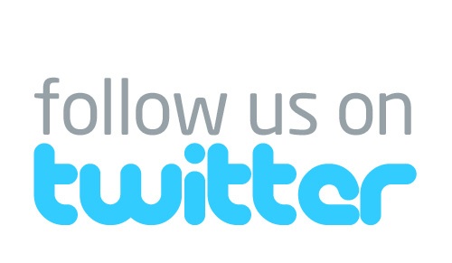 follow us on twitter